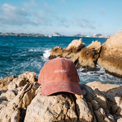 Casquette "No Signal" – Velours Côtelé